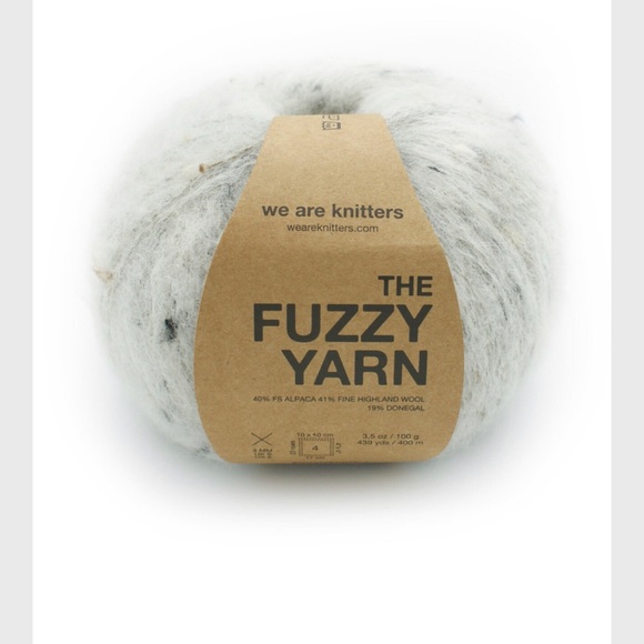 Fuzzy Yarn- 40% Alpaca 41% Fine Highland wool 19% Donegal - Picture 2 of 2